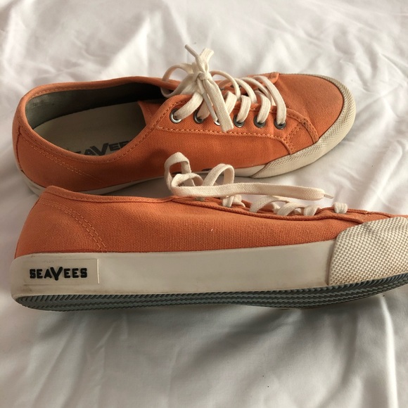 SeaVees orange sneakers - Picture 3 of 7